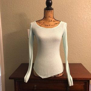 Express Light Green Top Size XS